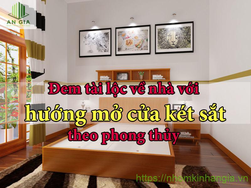 Đem tài lộc về nhà với hướng mở cửa két sắt theo phong thủy
