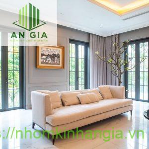 chọn mua cửa nhôm Xingfa 2 cánh cần phù hợp với không gian nhà