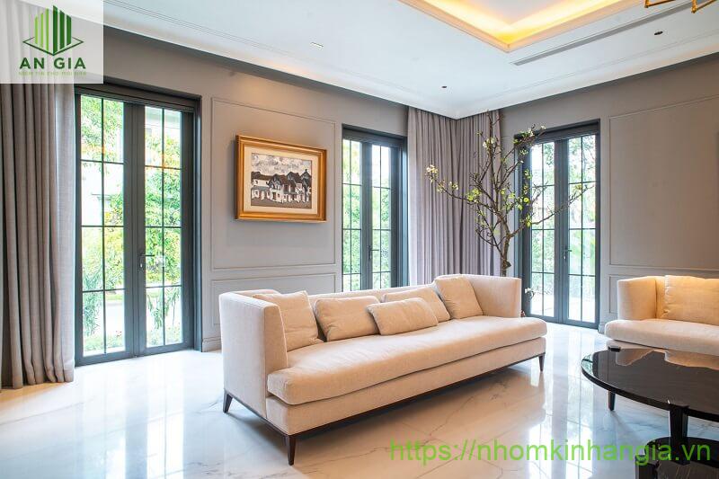 luu-y-khi-chon-cua-nhom-xingfa-2-canh chọn mua cửa nhôm Xingfa 2 cánh cần phù hợp với không gian nhà