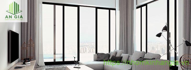 mau-cua-di-2-canh-nhom-kinh cửa nhôm xingfa 2 cánh