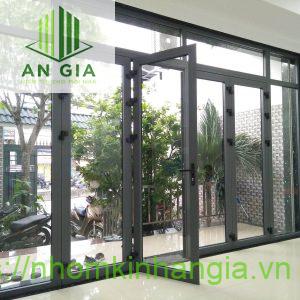 Cửa nhôm 6 cánh chất liệu cao cấp