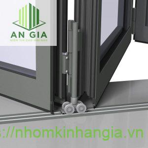 Cửa nhôm Xingfa xếp trượt bền bỉ